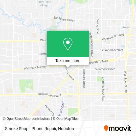 Smoke Shop | Phone Repair map