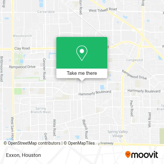 Exxon map