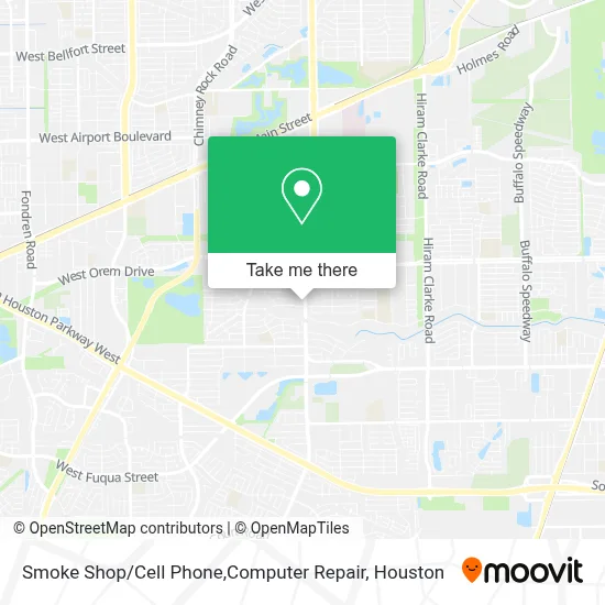 Smoke Shop / Cell Phone,Computer Repair map