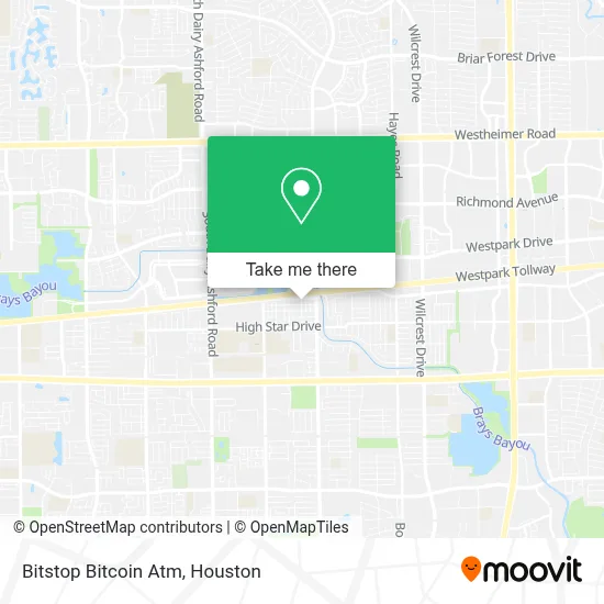 Bitstop Bitcoin Atm map