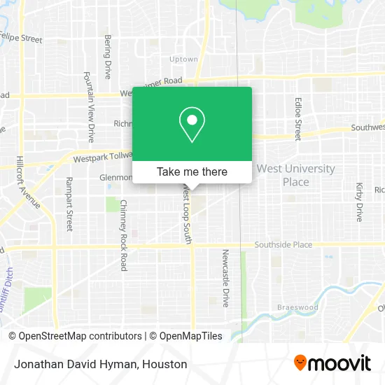 Jonathan David Hyman map