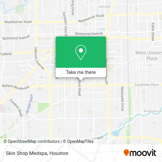 Skin Shop Medspa map