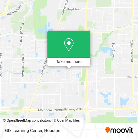 Gtk Learning Center map