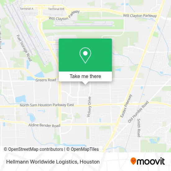Hellmann Worldwide Logistics map
