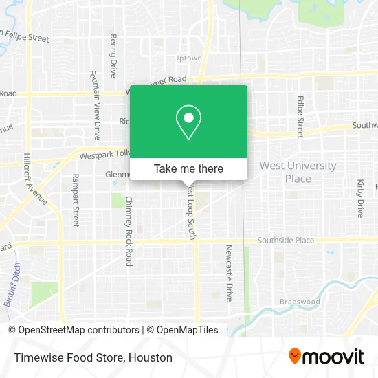 Timewise Food Store map