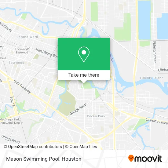 Mason Swimming Pool map