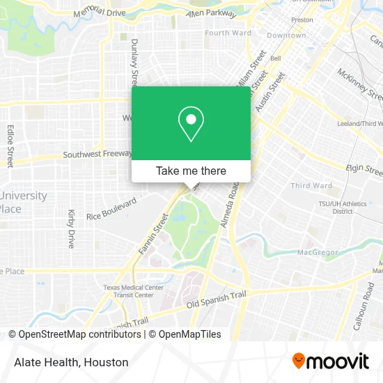 Alate Health map