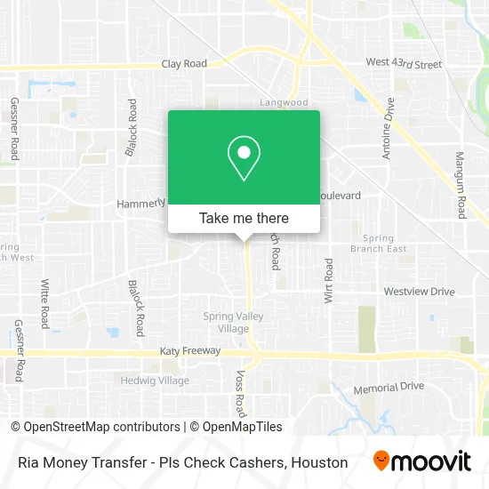 Ria Money Transfer - Pls Check Cashers map
