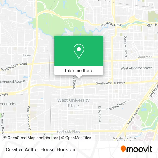 Creative Author House map