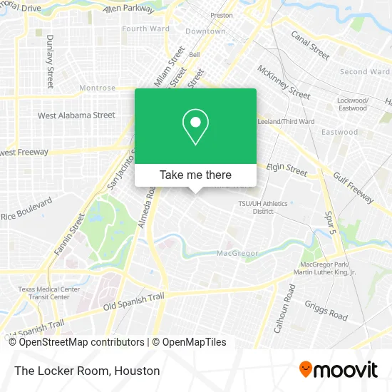 The Locker Room map