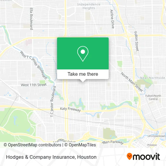 Hodges & Company Insurance map