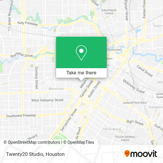 Twenty20 Studio map