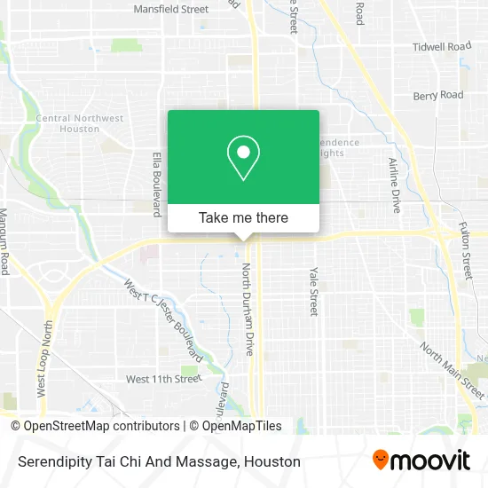 Serendipity Tai Chi And Massage map