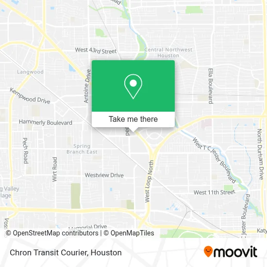 Chron Transit Courier map