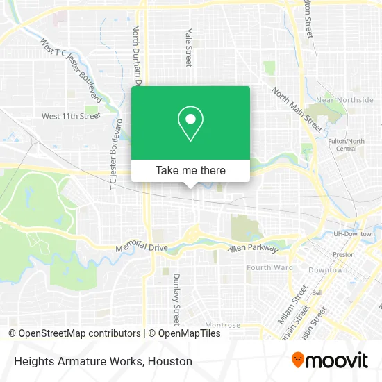 Heights Armature Works map