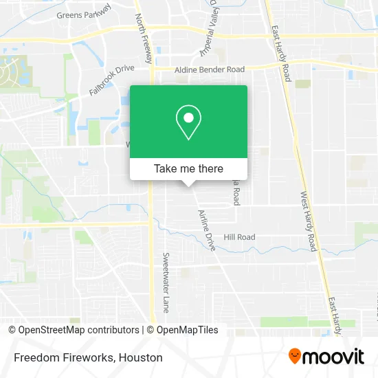 Freedom Fireworks map