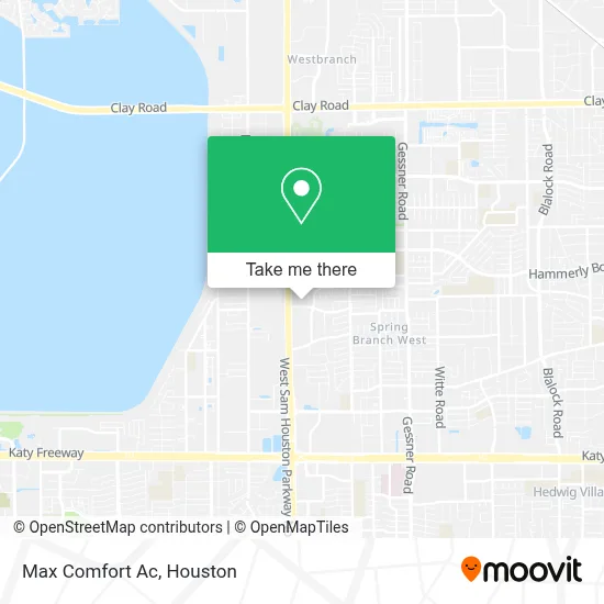 Max Comfort Ac map