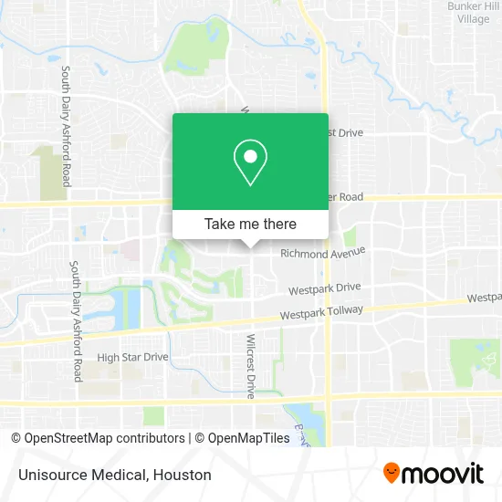 Unisource Medical map