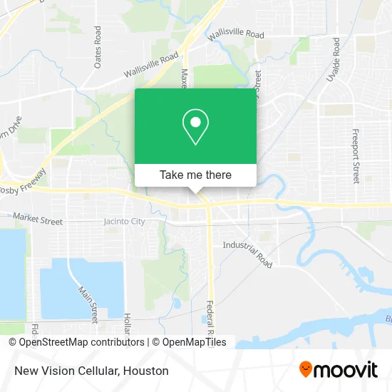 New Vision Cellular map