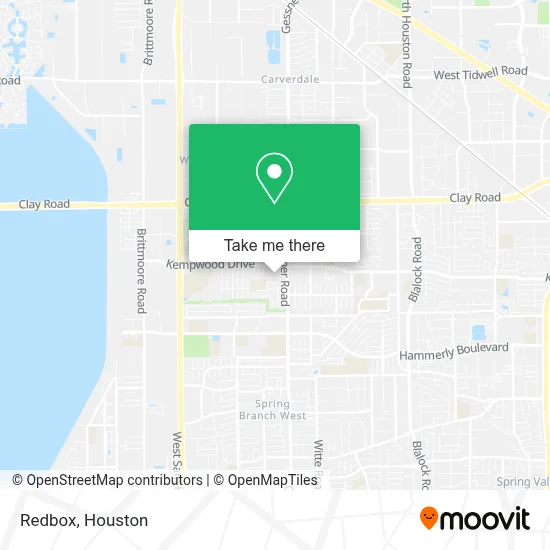 Redbox map
