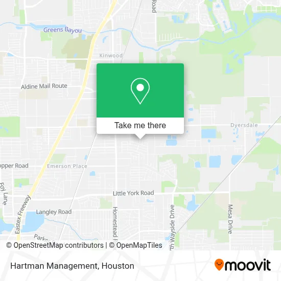 Hartman Management map
