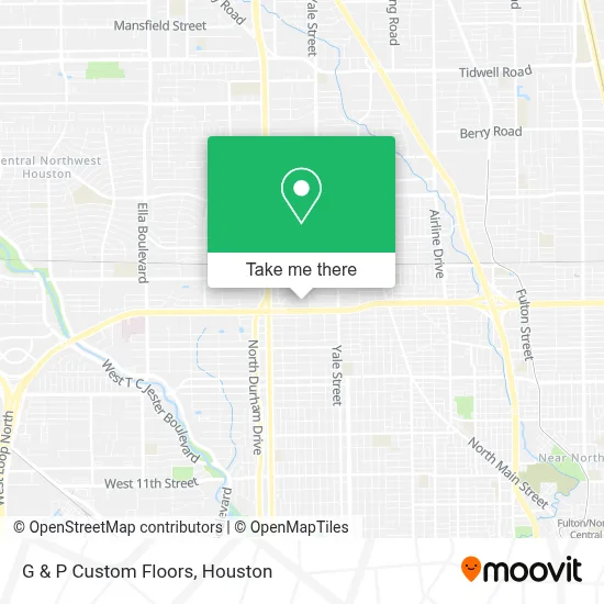 G & P Custom Floors map