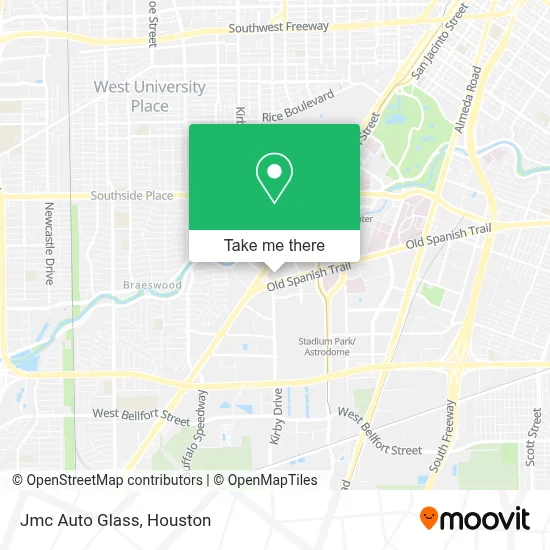 Jmc Auto Glass map