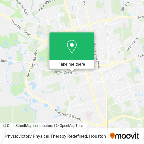 Physiovictory Physical Therapy Redefined map