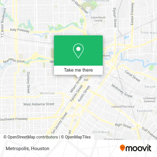 Metropolis map
