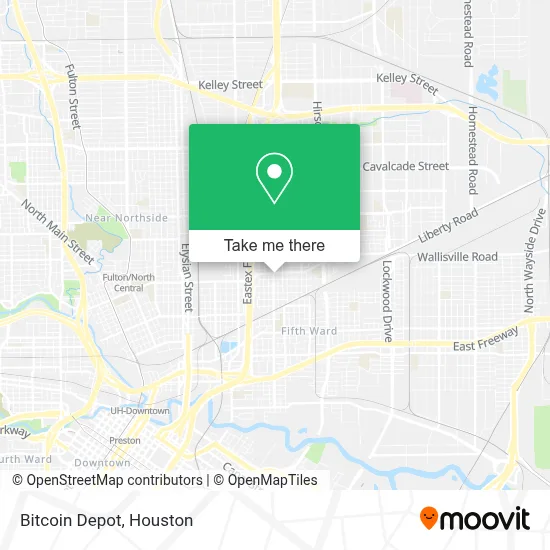Bitcoin Depot map