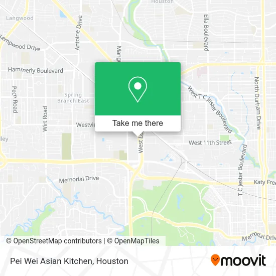 Pei Wei Asian Kitchen map