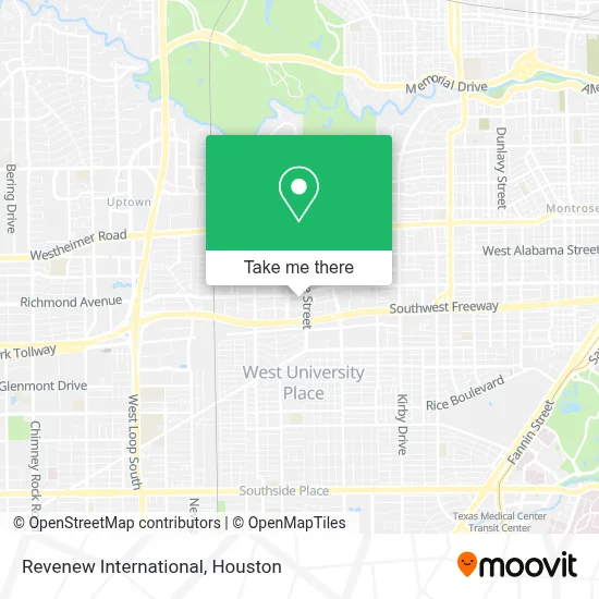 Revenew International map