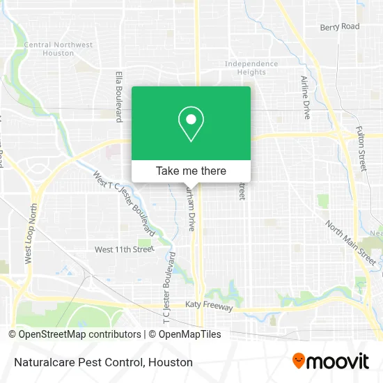Naturalcare Pest Control map