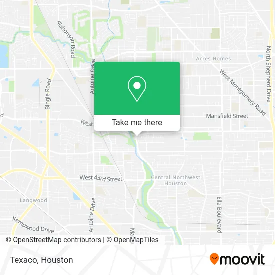 Texaco map