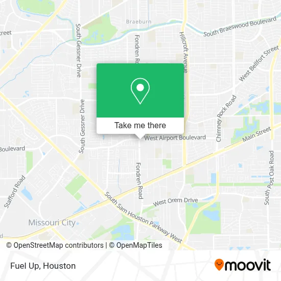 Fuel Up map