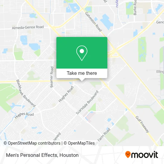 Men's Personal Effects map