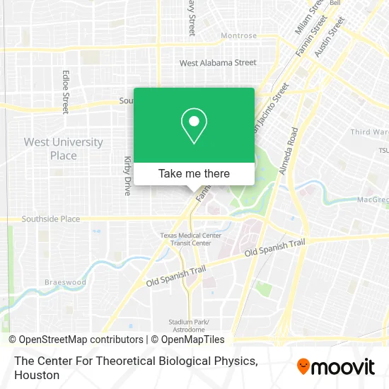 The Center For Theoretical Biological Physics map