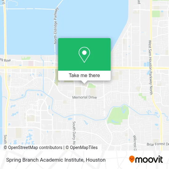 Spring Branch Academic Institute map