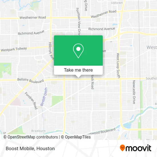 Boost Mobile map