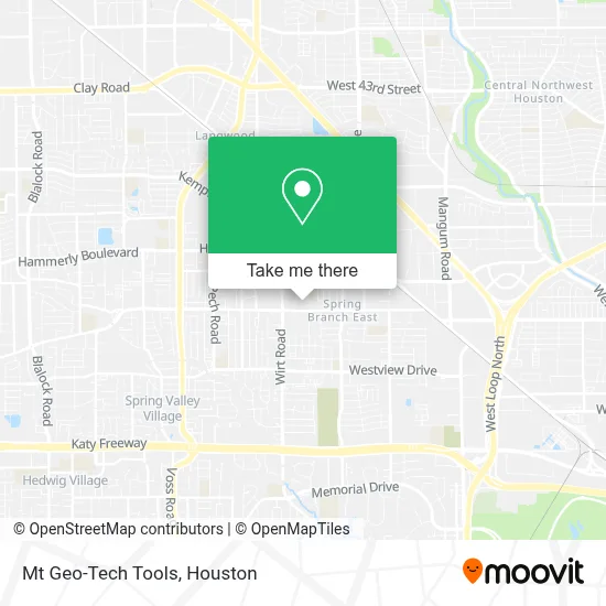 Mt Geo-Tech Tools map