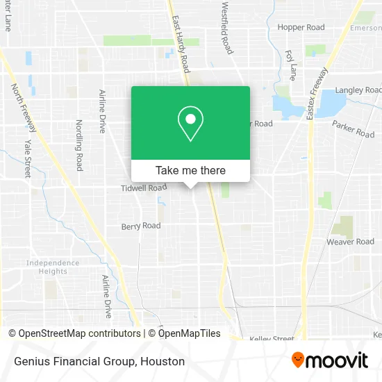 Genius Financial Group map