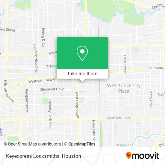Keyexpress Locksmiths map