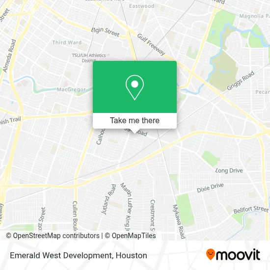 Emerald West Development map