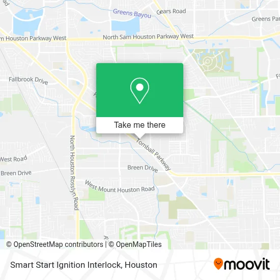 Smart Start Ignition Interlock map