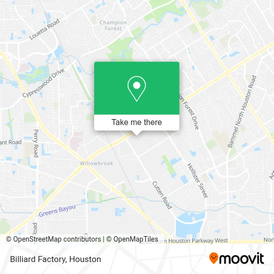 Billiard Factory map