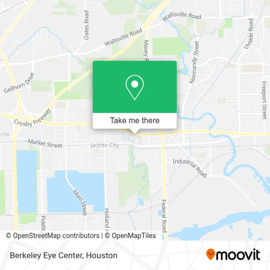 Berkeley Eye Center map