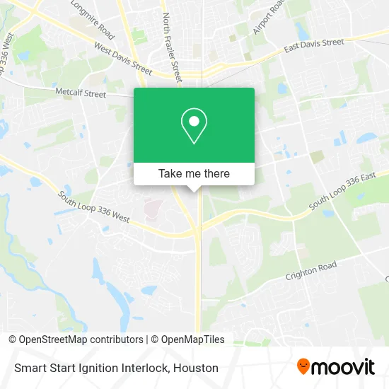 Smart Start Ignition Interlock map