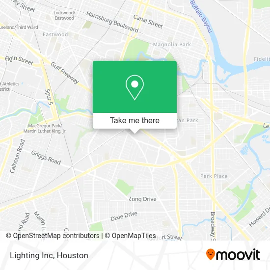 Lighting Inc map