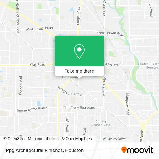 Ppg Architectural Finishes map