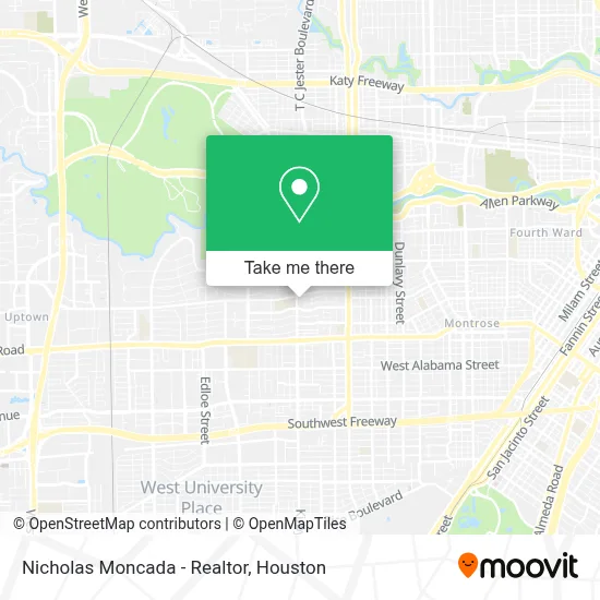 Nicholas Moncada - Realtor map